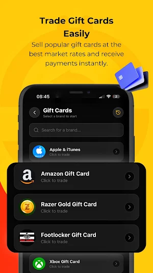 SolexTrade: Crypto & Gift Card Screenshot 2