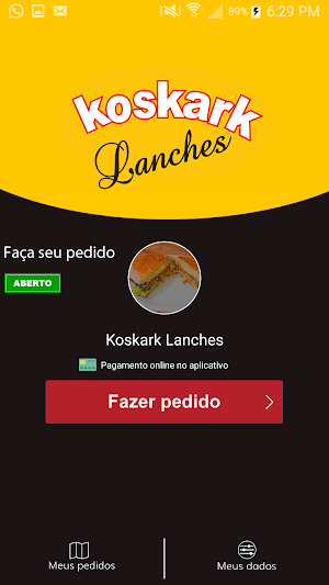 Koskark Lanches Screenshot 1