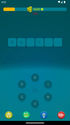 Words to Guess - word puzzle Screenshot 1