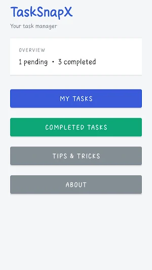TaskSnapX Screenshot 1