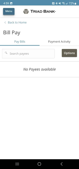 Triad Bank - Mobile Banking Screenshot 3
