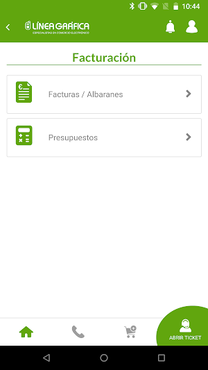 Línea Gráfica Screenshot 1