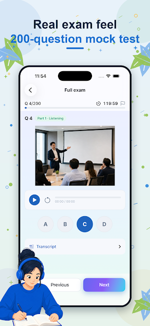 Examy: TOEIC® Test Pro Screenshot 0