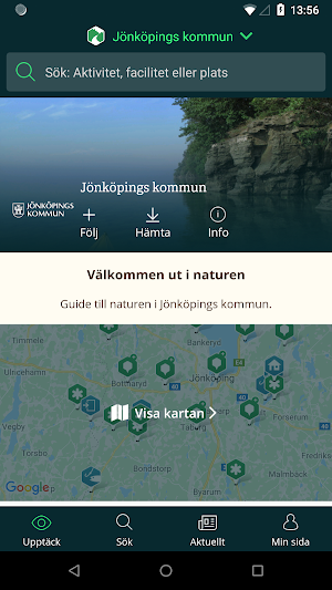 Jönköpings Naturkarta Screenshot 0