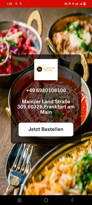 Tandoori Mahal Frankfurt Screenshot 0