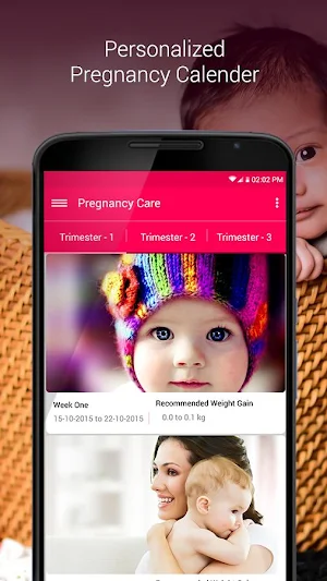 Pregnancy Tracker : Baby Stages, Calendar & Guide Screenshot 3