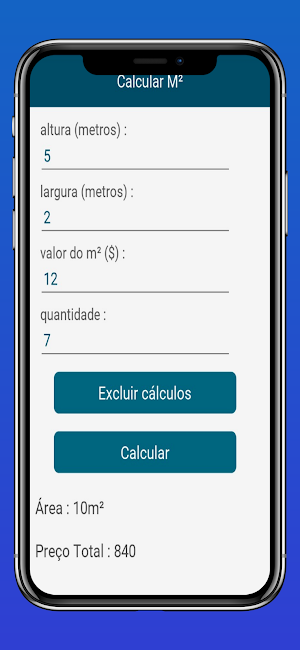 Square Meter Calculator Screenshot 2