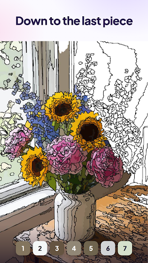 Color Memories-Paint by number Screenshot 3