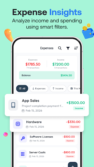 ExpenseNest:Private Expense AI Screenshot 2