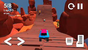 Rocket Races - Car Racing Game Screenshot 1