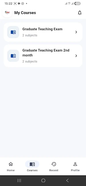 TLC LMS – Learning App Screenshot 3