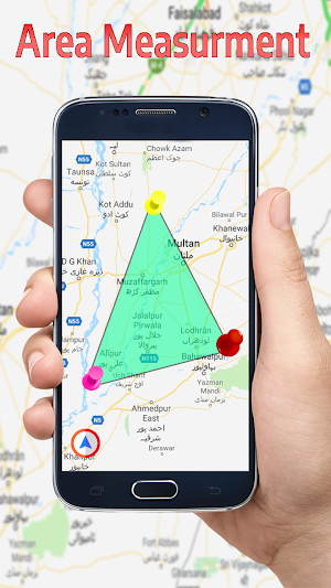 Land and Distance Calculator Area Measure Screenshot 1
