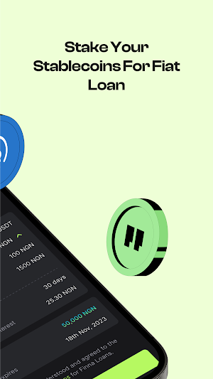 Finna: Loan, Buy & Sell Crypto Screenshot 1