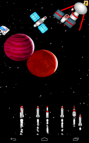 Toddlers Space Fireworks Screenshot 2