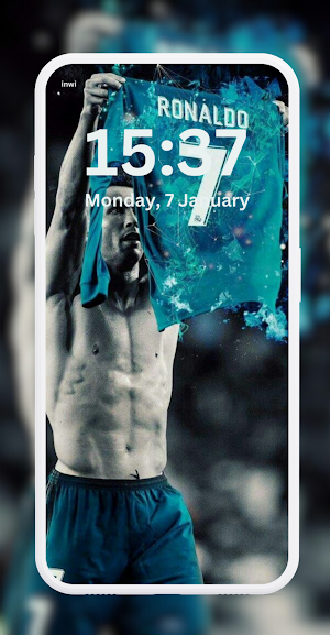 Soccer Ronaldo wallpaper CR7 Screenshot 1
