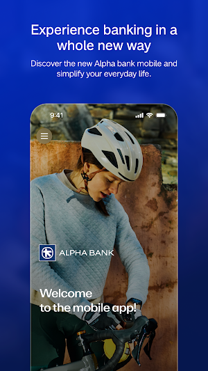 Alpha Bank mobile app Screenshot 0