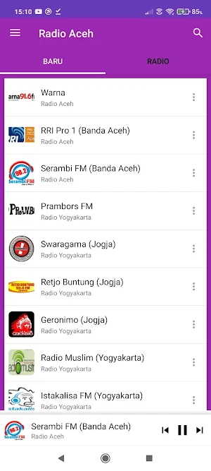 Radio Internet Dari Aceh Screenshot 2