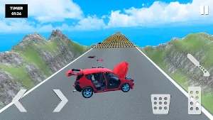 Car VS Speed Bump Car Crash Screenshot 0