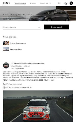 Audi Qualification Gateway App Screenshot 3