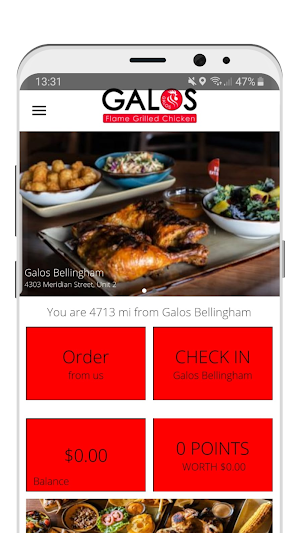 Galos Flame Grilled Chicken Screenshot 1