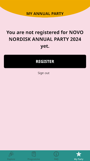 Annual Party 2024 Screenshot 1