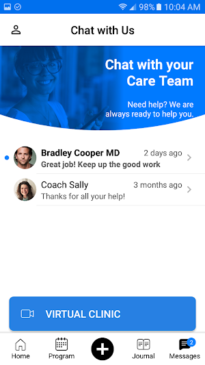 BodySite Lifestyle Guide Screenshot 2