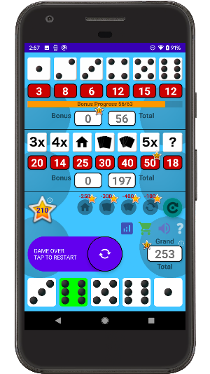 Five Dice Stars Screenshot 3