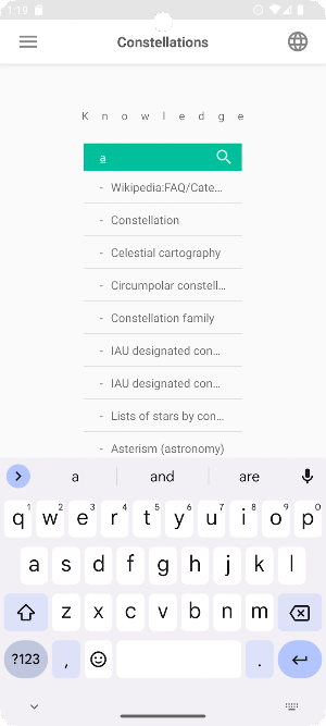 Constellations Screenshot 1