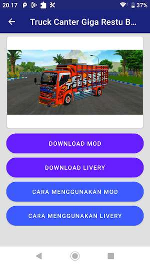 Mod Bussid Canter,Fuso & Hino Screenshot 2