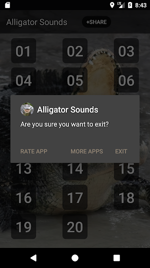 Alligator sounds Screenshot 2