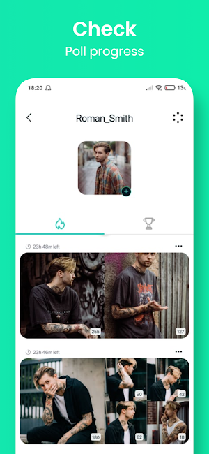 Choosy – Create photo polls Screenshot 2