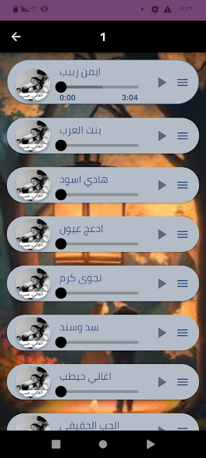 اغاني حب رومانسيه بدون نت Screenshot 1