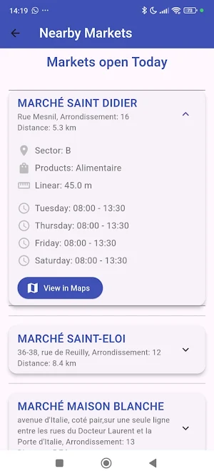 Paris Explorer Screenshot 2