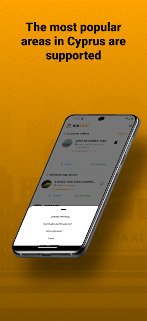 Kibtaxi - KKTC & Kıbrıs Taksi Screenshot 3