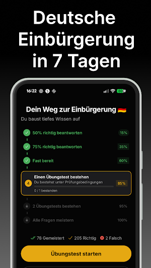 Leben in Deutschland Test 2026 Screenshot 0