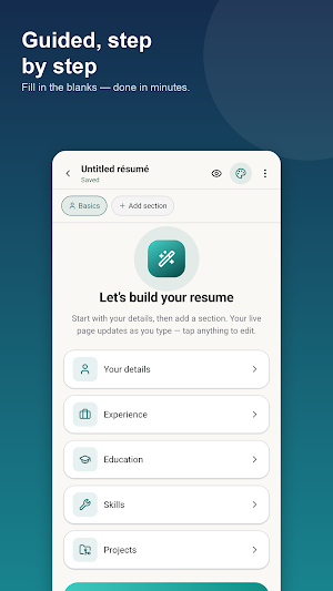 Resume Pilot: AI Resume Maker Screenshot 1