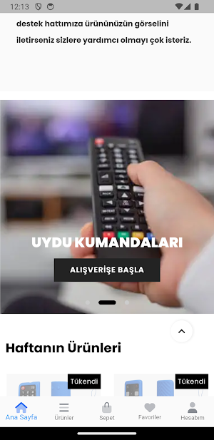 Kumanda Shop Screenshot 3