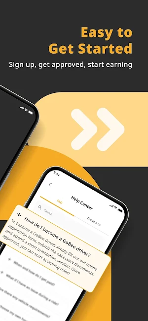 GoBee Driver Screenshot 1