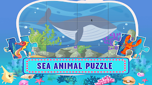 Learning Sea Animal Kids Games Screenshot 2