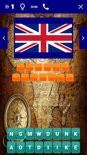 World Country Flags Puzzle Screenshot 2