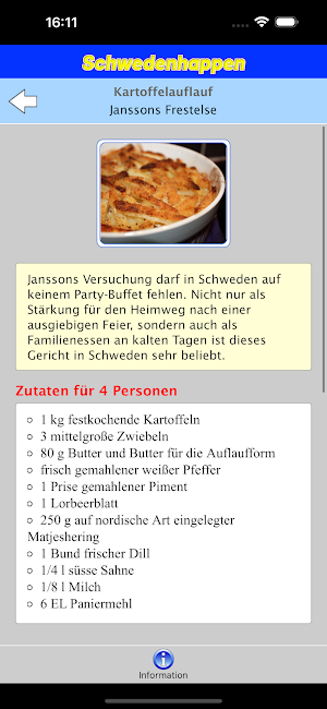 Schweden - 13 typische Rezepte Screenshot 2