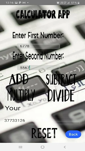 Calculator App Screenshot 3
