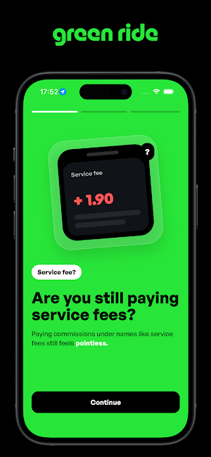 Green Ride – Taxi & Delivery Screenshot 3