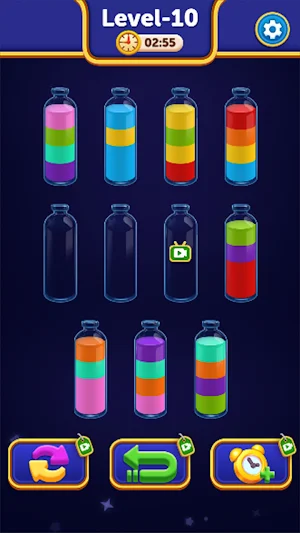 Water Sort:Color Cat Sort Screenshot 1