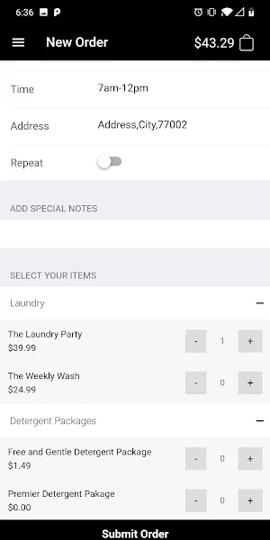 Suds Premier Laundry Screenshot 2