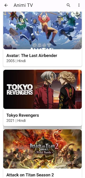 AnimiTV :Cartoon Movies Screenshot 1