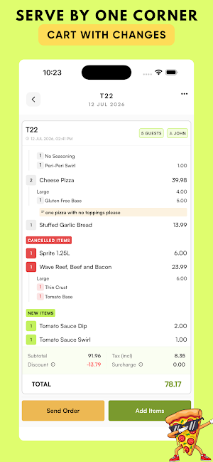 Serve by One Corner Screenshot 3
