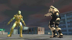 Iron Fighter City Battle Screenshot 1