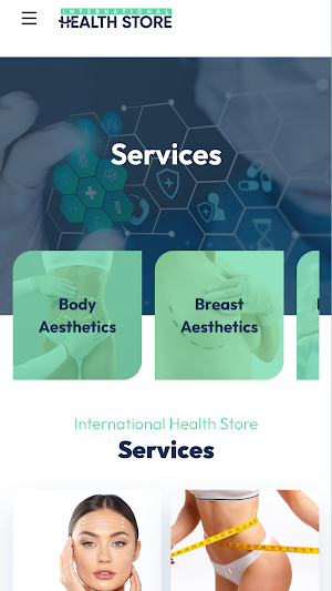 International Health Store Screenshot 2