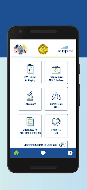 HIV Clinical Job Aids Screenshot 0